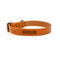 The Classic Leather Dog Collar Honey