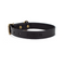 The Classic Leather Dog Collar Black