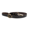 The Classic Leather Dog Collar & Leash Set