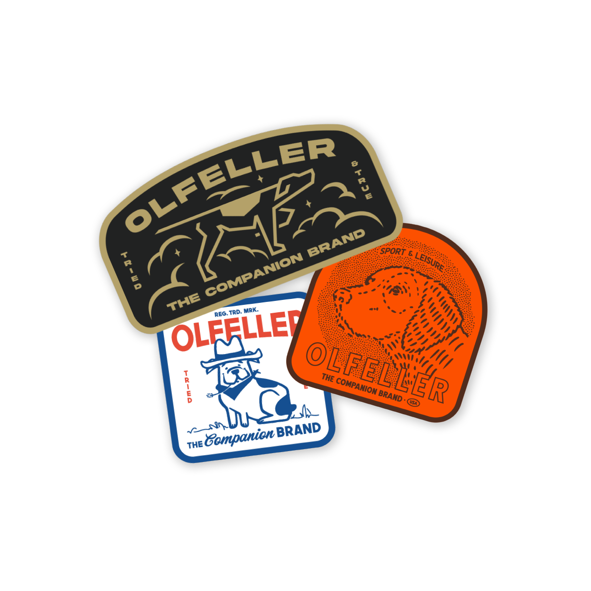 Olfeller 3pc Sticker Pack