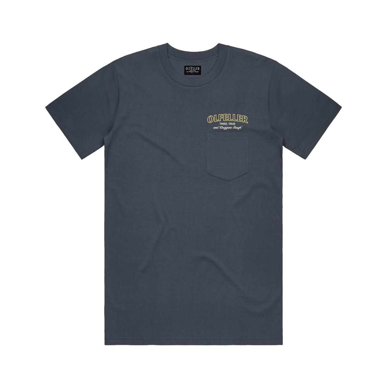 Doggone Tough Pocket Tee Petrol Blue